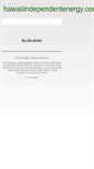 Mobile Screenshot of hawaiiindependentenergy.com